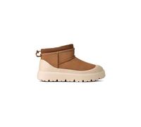 UGG Herren Boots Veloursleder CLASSIC ULTRA MINI WEATHER HYBRID, cognac, Gr. 46EU
