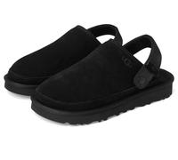 UGG® Goldencoast Clog II für Herren in Black, Größe 46, Veloursleder 1166915-BLK-13
