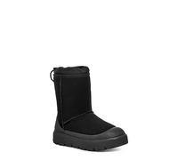 UGG Herren Klassischer Kurzwetter-Hybrid Schneestiefel, Schwarz/Schwarz, 44 EU