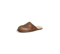 UGG Herren Scuff Slipper, Hellbraunes Leder, 9