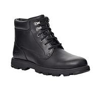 UGG Herren Stenton Boot, Black Leather, 44 EU
