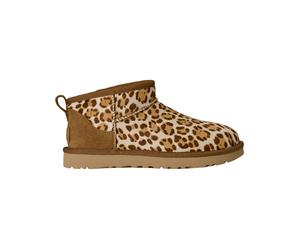 Ugg - Hohe Stiefel - Damen / Frau - W Classic Ultra Mini Plains Felicity Leopard Jasmine - W Classic Ultra Mini Plains Felicity Leopard Braun 8 US