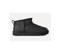 UGG Leder-Ankle-Boots "Classic Ultra Mini" in Schwarz - Größe 41 | Stiefeletten