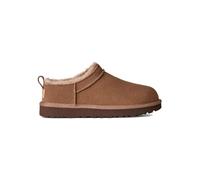 UGG Leder-Hausschuhe "Classic Micro" in Hellbraun - Größe 38 | Damen Pantoletten