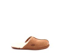 UGG Leder-Hausschuhe "Scuff" in Hellbraun - Größe 41 | Damen Pantoletten