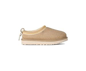 UGG Leder-Hausschuhe "Tasman Biarritz" in Beige - Größe 41 | Damen Pantoletten
