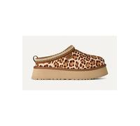 UGG Leder-Hausschuhe "Tazz Plains-Felecity" in Beige - Größe 39 | Damen Pantoletten