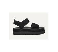 Ugg - Plateausandalen - Damen / Frau - Goldenstar - W Goldenstar Black für Damen aus Leder - Größe 7 US - schwarz schwarz 7 US