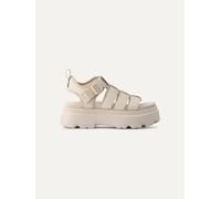 UGG Leder-Sandaletten "Cora" in Creme - Größe 38 | Damen Sandalen