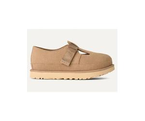 UGG Leder-Slipper "Goldenstar Jane" in Beige - Größe 39 | Damen Schuhe Halbschuhe