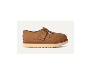UGG Leder-Slipper "Goldenstar Jane" in Hellbraun - Größe 41 | Damen Schuhe Halbschuhe