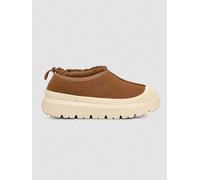 UGG Leder-Slipper "Tasman Weather" in Hellbraun - Größe 41 | Herren Schuhe Halbschuhe