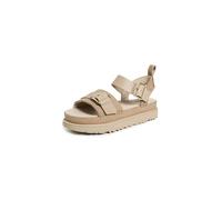 UGG Ledersandalen Goldenstar Villa Damen Beige Größe 40
