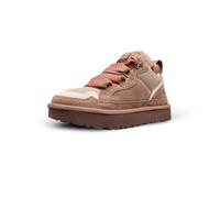 UGG Sneaker Lowmel Damen – Canvas/Veloursleder/Recycelte Materialien – Rocky Oak, Größe 41