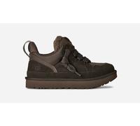 UGG® Lowmel Sneaker für Herren in Dense Smoke/Artichoke, Größe 44, Wildleder/Textil/Recycelte Materialien 1170750-DHK-11