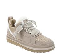 UGG Boy's Lowmel Sneaker, Sand, 6 Big Kid