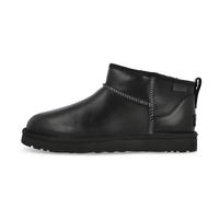 UGG® Classic Ultra Mini Leather Regenerate Boot für Herren in Black, Größe 42, Leder 1158191-BLK-09