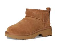 UGG Mädchen K Classic Ultra Mini New Heights, Kastanie, 13 Little Kid