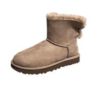 UGG Mini Bailey Bow II für Damen, beige, Größe 40 EU