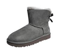 UGG Mini Bailey Bow II für Damen, grau, Größe 39 EU