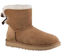 UGG Damenstiefel Mini Bailey Bow II Classic Schaffell Chestnut Größe 42