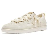 UGG® Minimel Sneaker für Herren in White, Größe 43, Wildleder/Textil 1177035-JSM-10