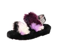 UGG Oh Yeah Tie Dye Hausschuhe schwarz multi Fell - Größe 40