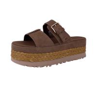 UGG Plateau Sandaletten für Damen, braun, Größe 41 EU