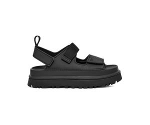 Ugg - Plateausandalen - W Goldenglow Black für Damen aus Leder - Größe 6 US - schwarz schwarz 6 US