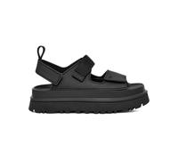 Ugg - Plateausandalen - W Goldenglow Black für Damen aus Leder - Größe 9 US - schwarz schwarz 9 US