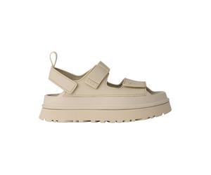 Ugg - Plateausandalen - W Goldenglow Sea Salt für Damen aus Leder - Größe 10 US - Grau Grau 10 US