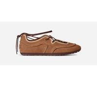 UGG® Quill Ballerina-Sneaker für Damen in Brown, Größe 39.5, Wildleder 1184790-CTSN-08.5