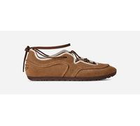 UGG® Quill Ballerina-Sneaker für Damen in Brown, Größe 39, Wildleder 1184790-CHE-08