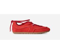 UGG® Quill Ballerina-Sneaker für Damen in Red Pepper, Größe 37, Wildleder 1184790-RPPP-06
