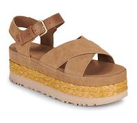 UGG Aubrey Ankle Strap Plateau Sandale braun 1167471 - Größe 41