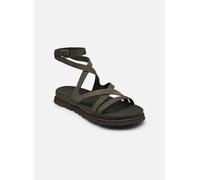 UGG - Sandalen W Goldengaze Embossed Ankle Wrap - Grün - Größe 40