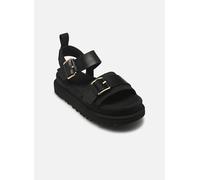 Ugg Goldenstar Villa Ledersandalen Für Damen 1167392-blk Schwarz 37