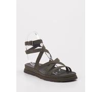 UGG Sandalette GoldenGaze Embossed Ankle Wrap in grau in Größe: 39 für Damen