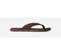 UGG® Seaside II Flip für Herren in Brown, Größe 45, Leder/Wildleder 1166610-LUG-12