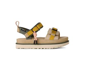 Ugg - Stabile Sandalen mit Keilabsatz - Damen / Frauen - Goldenstar Wildwood - W Goldenstar Wildwood Sand Castle für Damen - Größe 39 - Beige 39
