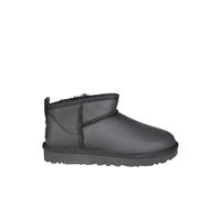 UGG Damen Classic Ultra Mini Leather Winterschuhe schwarz 38