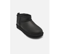 UGG - Stiefel W Classic Ultra Mini LTHR - schwarz - Größe 38