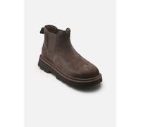 Ugg Chelsea Lug Herrenstiefeletten Aus Leder In Braun 1171372-mlss Braun 44
