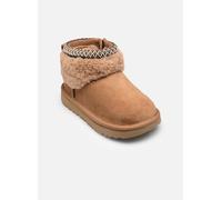 UGG - Stiefeletten & Boots T Classic Ultra Mini Maxi Curly - braun - Größe 27 1/2