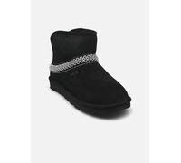 UGG® Classic Mini Crescent Boot für Damen in Black, Größe 37, Schaffell 1158262-BLK-06