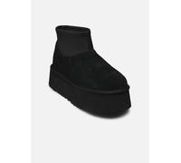 UGG® Classic Mini Dipper Boot für Damen in Black, Größe 37, Veloursleder 1168170-BLK-06