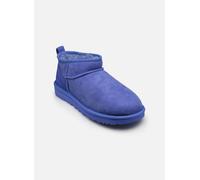UGG Leder-Ankle-Boots "Classic Ultra Mini" in Lila - Größe 39 | Stiefeletten
