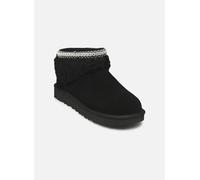 UGG Women's Classic Ultra Mini Maxi Curly Black 39