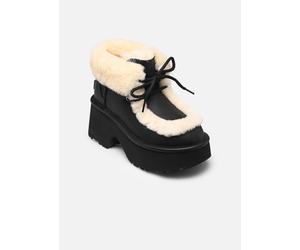 UGG - Stiefeletten & Boots W Esmee Leather Lace up - schwarz - Größe 40