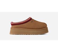 UGG® Tazz II für Damen | Lammfell-Slipper auf in Brown, Größe 38, Veloursleder 1174471-CHE-07